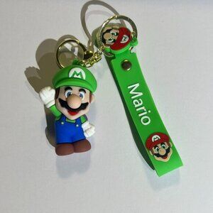 Green Mario key chain